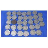 33 Asst Buffalo Nickels