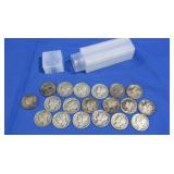 19 Mercury Dimes