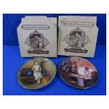 Knowles Norman Rockwell Plates w/boxes & COAs