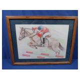 Hand Sketched Pencil Drawing-signed & dated