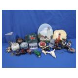 Home Dï¿½cor-painted Sand Dollar, Brass Bell, S&P &