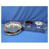 Silverplate Entertaining Pieces