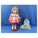 Shirley Temple Composite Doll w/Stand