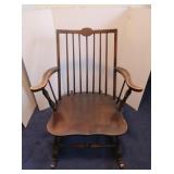 Wooden Rocking Chair 25Lx31Dx33"H