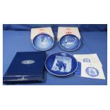 Collector Plates in boxes-Royal Copenhagen, Bing