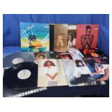 Records incl Carly Simon, Luther Vandross,
