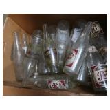 Pepsi Cola Glass Bottles in Old Milwaukee Box