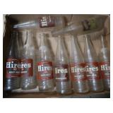 Hires Root Beer Glass Bottles