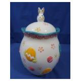 Temptations Easter Cookie Jar (like new)