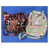 Vera Bradley Purse, Pomegranate Drawsrint