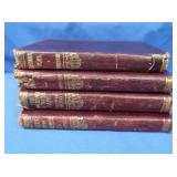 1900s Leather Bound Books-Shakespeare, Hunchback,