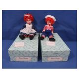 2 Vintage Madame Alexander Dolsl w/box-Mop Tops