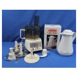 Thermos Coffee Butler, Food Processor