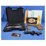 Desert Eagle Pistol 44 Cal, Titanium Gold (Tin)