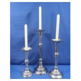 White Barn Candle Co Metal Candlesticks & Tapers
