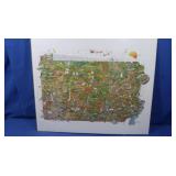 B Johnston PA, Map Poster