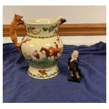 Crown Devon Fieldings Pitcher & Royal Doulton/