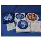 Collector Plates-Royal Daulton, Royal Copenhagen