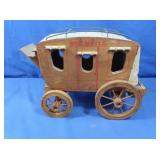 Wood Wells Fargo Wagon Wheel