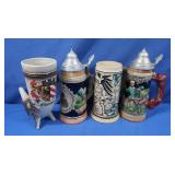 Beer Steins, Horn Mug-Germany & West Germany