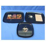 Couroc of Monterey Fish Pier Tray, Bird Tray,