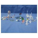 Delicate Glass Figurines-Brown, Spun & more