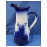 Flow Blue Pitcher