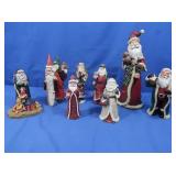 Santa Figurines