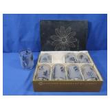 Vintage Libbey Hostess Glassware Set w/orig box