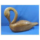 Large Wooden Goose