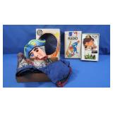 Vintage Ben Cooper Costume, MLB Radio in orig box