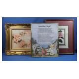 Floral Ornate Framed Pictures