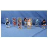 Set of 9 Looney Tunes 1970s McDonalds Cups