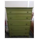 Whitney Wooden Dresser 32.5Lx19Dx47"H