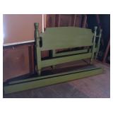 Wooden Bed Frame pcs-approx 58Lx76Dx38"H