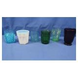 Vintage Tumblers-Hobnail, Uranium, Purple & more