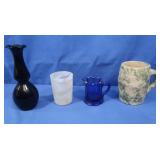 Amethyst Bud Vase, Cobalt Cup & more
