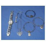 Brighton Watch, Bracelets & Necklace