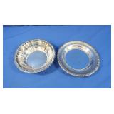 Sterling Bowl & Plate w/Glass Center-9.6 oz (incl