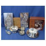 Williamsburg Steiff Pewter, Oneida Silverplate