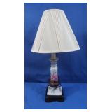 Porcelain Lamp w/Shade
