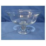 Glass Pedestal Bowl/Compote