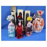 International Beauties Dolls w/boxes