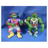 1991 & 93 TMNT Action Figures