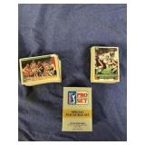 PGA Pro Set Trading Cards in box 1990, Football &