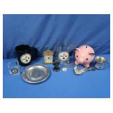 Steelers, Pewter, Seth Thomas Clock & more