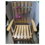 Folding Wooden Rocking Chair