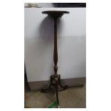 Wood Plant Stand 45"H, 12" Dia Top