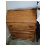 Secretary Wood Desk 30x17x39"