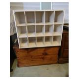 Wooden Chest 30x13x16", Wooden Cubicle Box